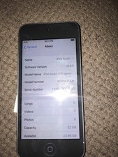 iPod touch 7th generation 32 GB of storage IOS 15.8.5 Box