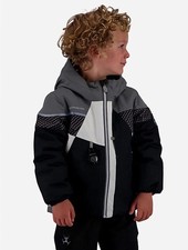 Boys Youth Obermeyer Orb I Grow Gray Snow Warm Coat Jacket Parka sz6