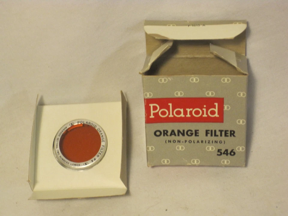 Polaroid Orange Filter Non-Polarizing 546 camera land cameras vintage U.S.A. - Image 4 of 4