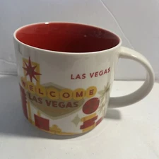 Starbucks Coffee Mug Las Vegas You Are Here Collection Mug 2015 14 oz Cup
