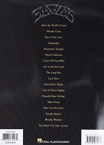 The Best of Eagles for Guitar - Updated Edition Easy Guitar With Notes & Tab - Picture 2 of 4