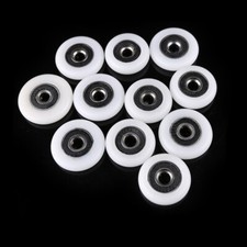 16pcs Shower Door Rollers/Runners 19//23/25/27mm wheels diameter,5mm hole