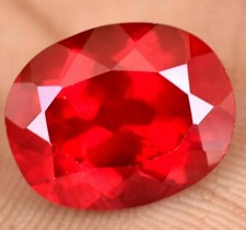 Natural Mogok Red PAINITE 11.20 CT Certified Oval Cut Stunning Loose Gemstone