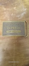 Vintage Wells Fargo And Company Belt Buckle. Los Angeles CA - Tiffany New York