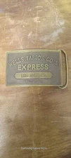 Vintage Wells Fargo And Company Belt Buckle. Los Angeles CA - Tiffany New York