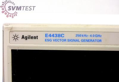 Agilent E4438C Front Panel / ESG vector signal generator