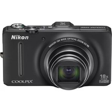 Nikon COOLPIX S9300 16.0MP Digital Camera 18x Optica Zoom Black