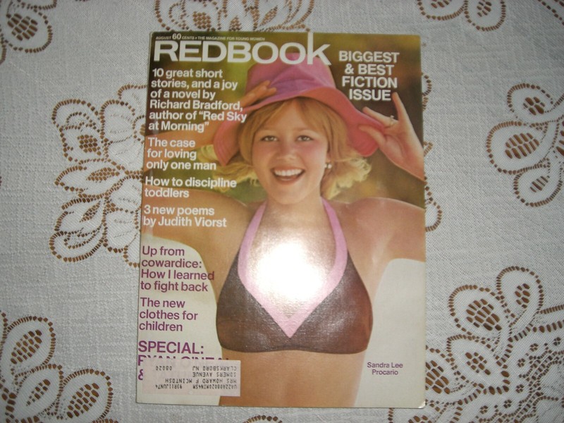 Redbook Magazine - August 1973 - Biggest and Best Fiction Issue - Judith Viorst