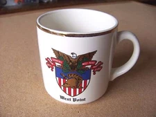 West Point logo ceramic coffee mug cup United States Army US