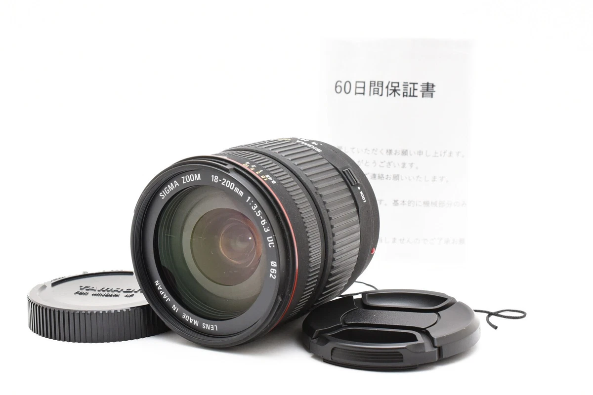 Sigma DC 18-200mm Focal Camera Lenses for sale | eBay
