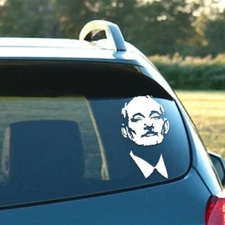 Bill F*cking Murray 6" White Vinyl Decal Car Truck Window Laptop Notebook