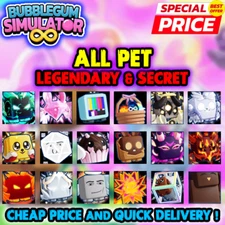 Bubble Gum Simulator Infinity - Roblox | BGSI | Cheap Pets ✨ SAME DAY DELIVERY ✨