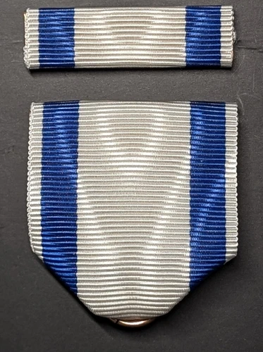 Replacement Drape and Service Ribbon for Texas Navy Association Admiral Medal