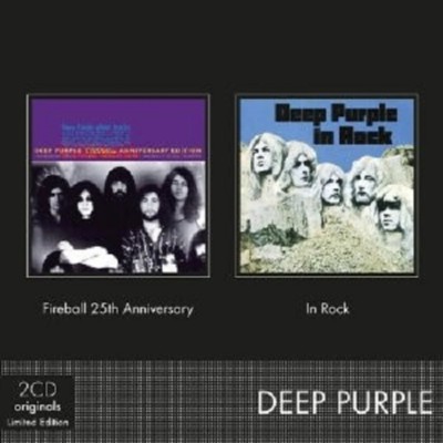 DEEP PURPLE ''2CD ORIGINALS: FIREBALL 25TH ANNIVERSARY/IN ROCK'' 2 CD NEU 