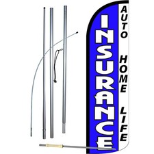 Insurance Complete Swooper Flag Bundle