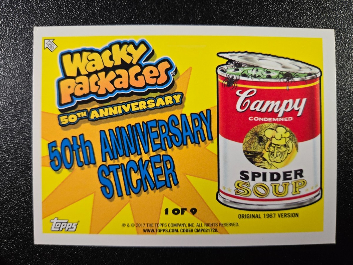 Campbell Soup Spoof 2017 Wacky Packages Card | eBay