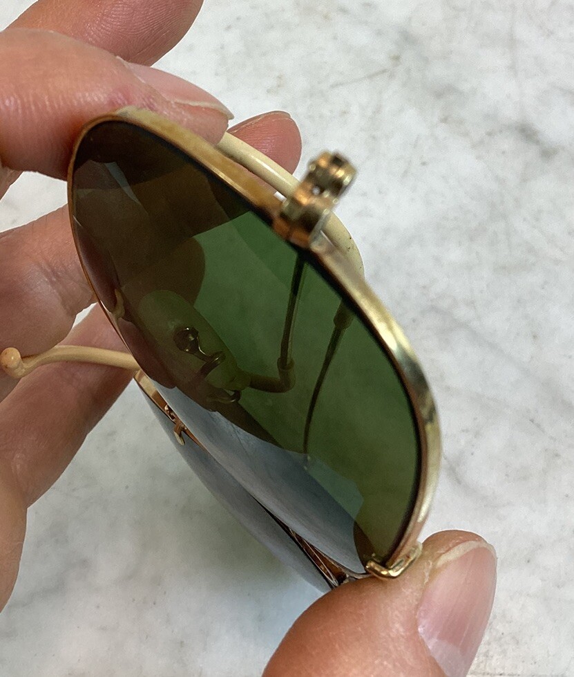Vintage RAY BAN B&L 10K Gold Filled G.F Aviator Decot