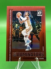 2023-24 Panini Donruss Optic #6 Trae Young Elite Dominators #/99 RED 