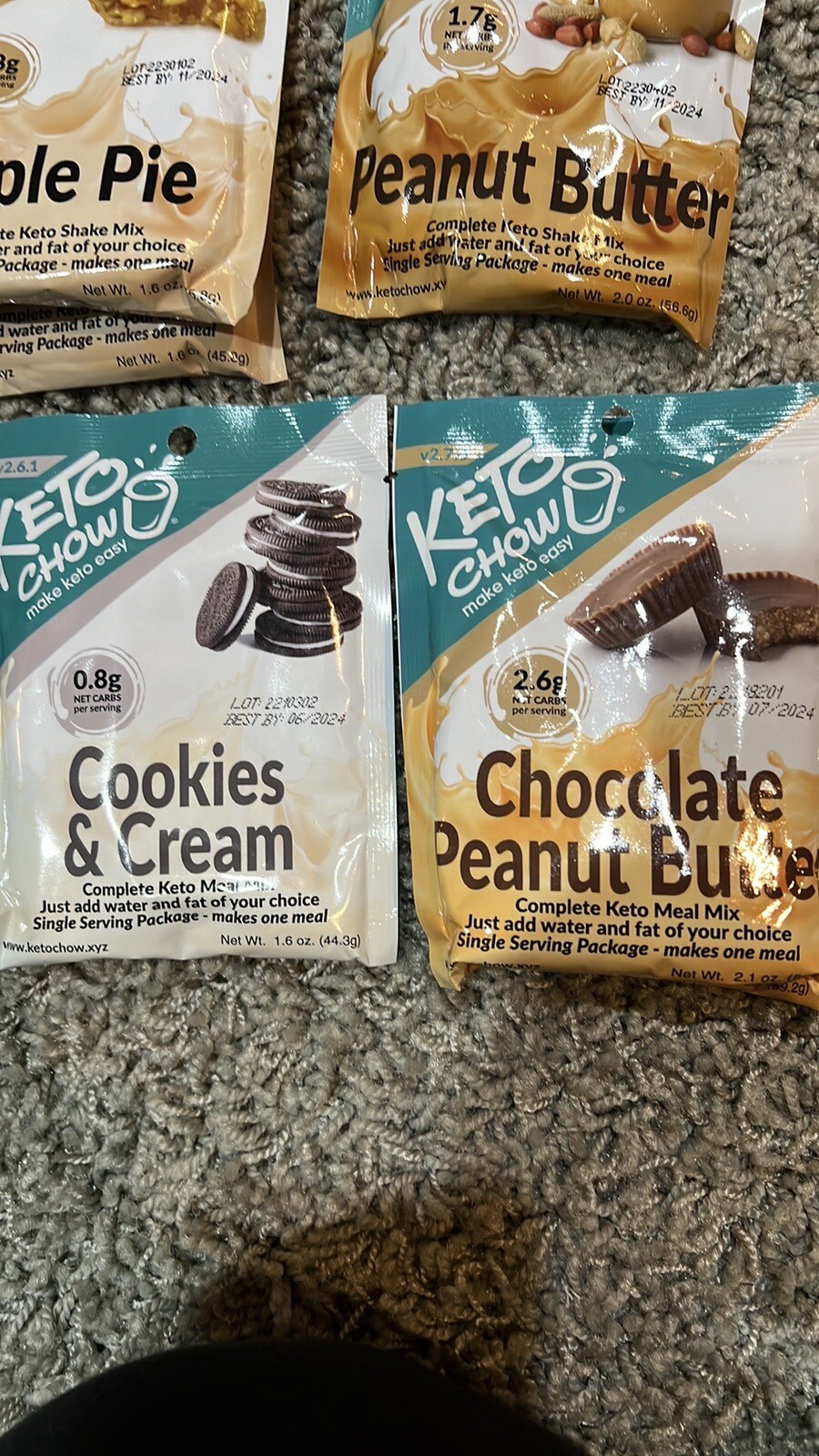 Keto Chow Meal Replacement Shakes eBay