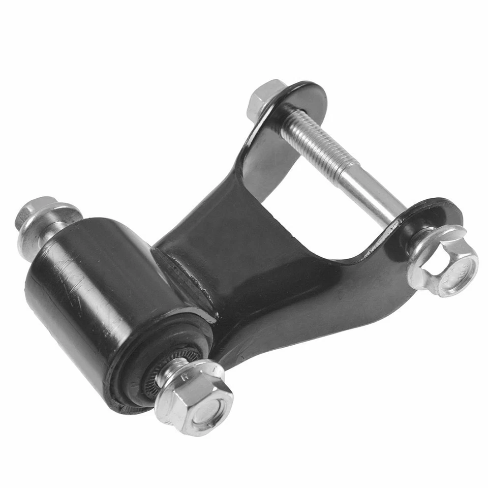 Juego de pares de soportes de grillete trasero Dorman Leaf Spring para Chevy GMC 2001-2006 Foto 3 de 4