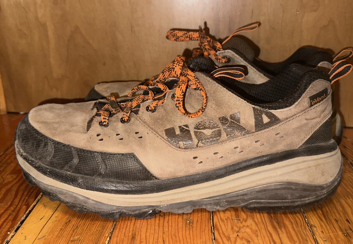 Hoka One One Event Men's Tor Summit WP Hiking Shoes Vibram Brown