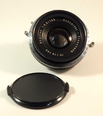Schneider Angulon 165mm f/6.8 Large Format Lens in Compur Shutter | eBay