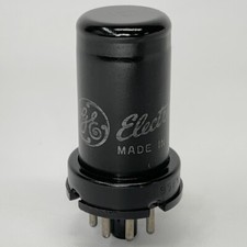 (1) Tested GE 6SF5 Tube Date Code 8-48 General Electric 6SF5 High Mu Triode Tube