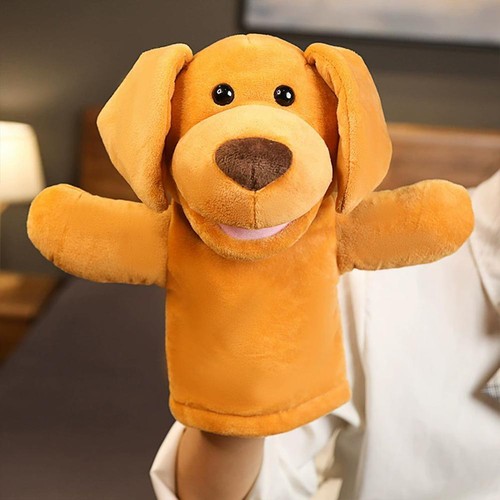 Cat wrestling toy puppet indoor cat interactive Soft gloves GXO toy B4H7 - Photo 13/28