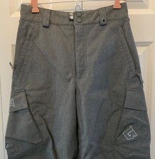BURTON Boys Cargo Pants Ski Snowboard Snow PANTS - GRAY - Large