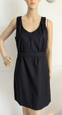 GAP Grey Wool Blend Sleeveless Sheath Smart Dress Size UK 8