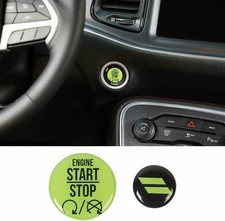 Engine Start Stop Button Decal Overlay For 2015+ Dodge Charger/Challenger Parts