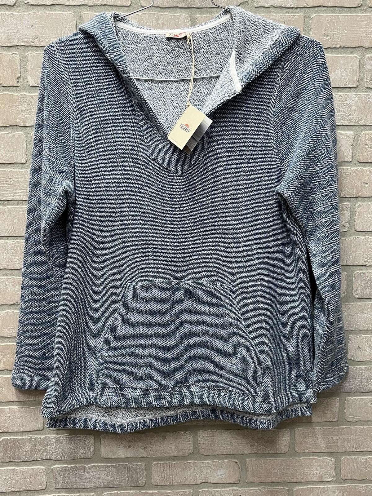 Sweat à capuche Faherty Whitewater Baja femme XS éponge drogue tapis