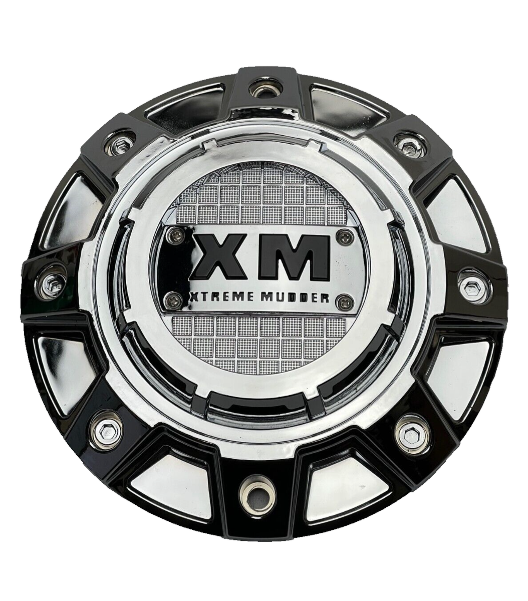 Xtreme Mudder Chrome/Black Logo Wheel Center Cap C-8086-1 | eBay Xtreme Mudder Chrome/Black Logo Wheel Center Cap C-8086-1 | eBay