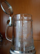 Glasbierkrug