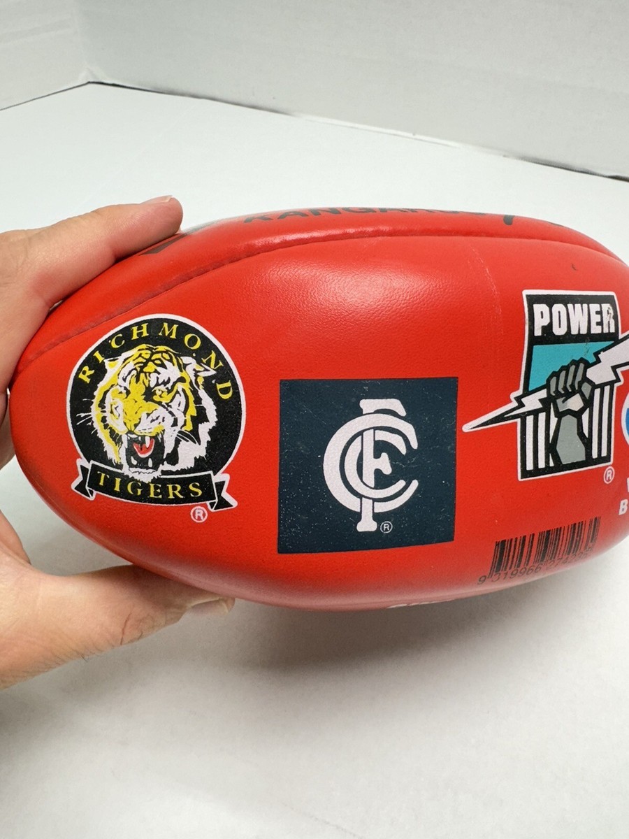 Sherrin Kangaroo Brand Synthetic AFL Football In Red All