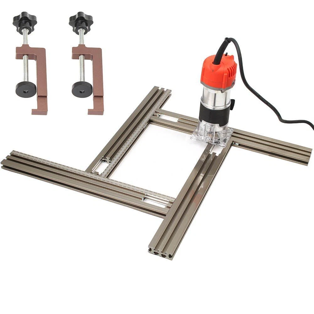Adjustable router jig deals