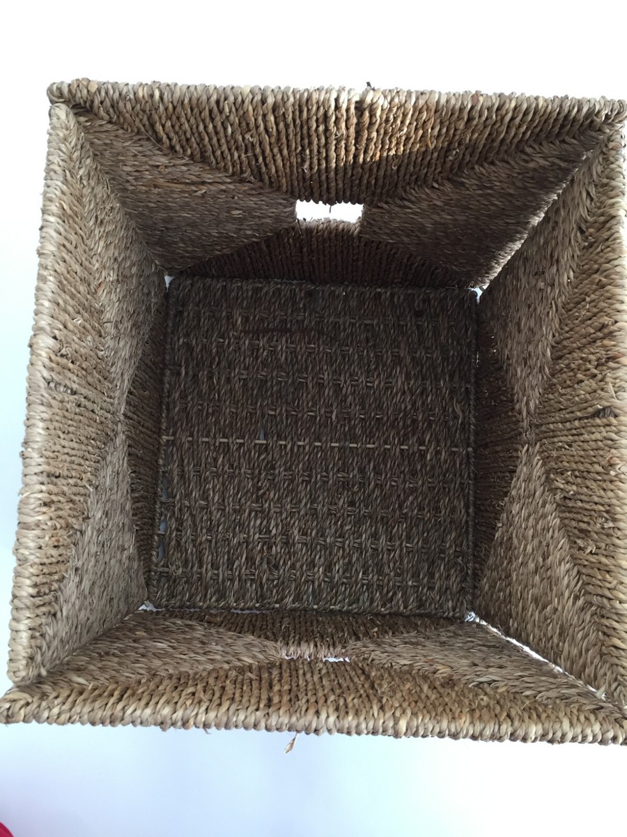 IKEA KNIPSA Basket, seagrass, 12 ½x13x12 ½ 