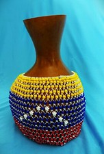 SHEKERE, BRAND NEW CUSTOM MADE - VENEZUELA FLAG - EXCELLENT SOUND