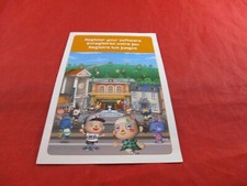 Animal Crossing Nintendo Wii Register Your Software Registration Insert ONLY