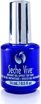 Seche Vive Instant Gel Effect Top Coat 0.5oz (14ml)