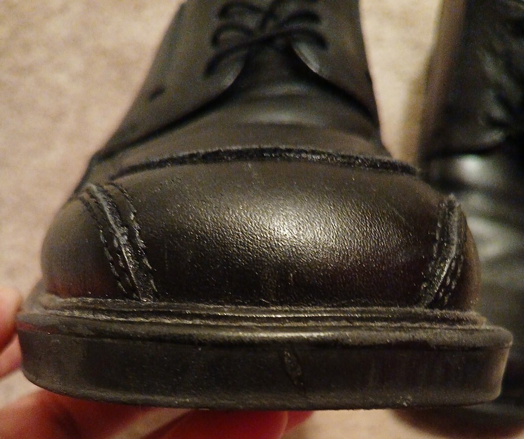 SAOLA Scarpe DOCKERS da uomo Pro Style All Motion Comfort in pelle nera taglia 11