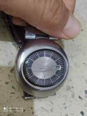 VINTAGE SEIKO 6119 - 8410 DYNAMIC men's Wristwatch day/date -RUN