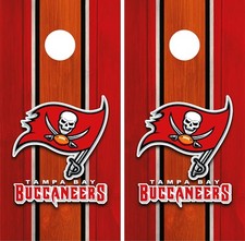 Tampa Bay Buccaneers Cornhole Board Vinyl Sticker - Decal Wrap VZ684