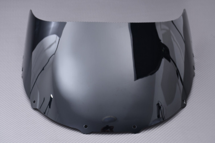 Pare-brise en polycarbonate noir pour moto Yamaha TZR250R 1991-1993