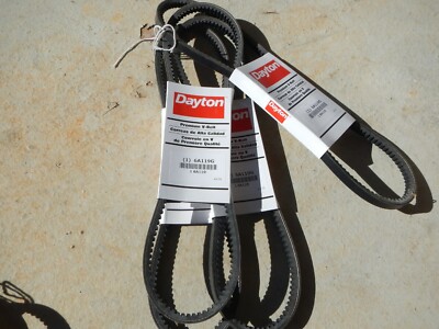 AX (1/2'') Raw Edge, V-Belts -Choose Size- Quality Brands