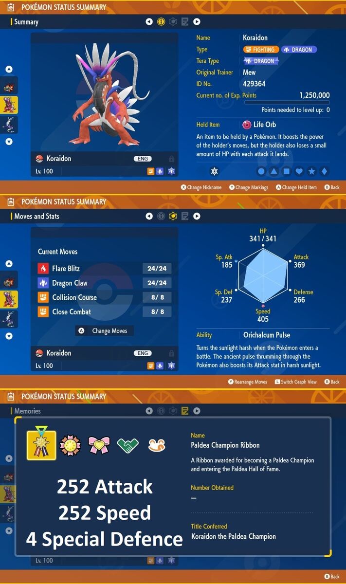 Pokemon Scarlet and Violet Shiny Galarian Articuno 6IV-EV Trained