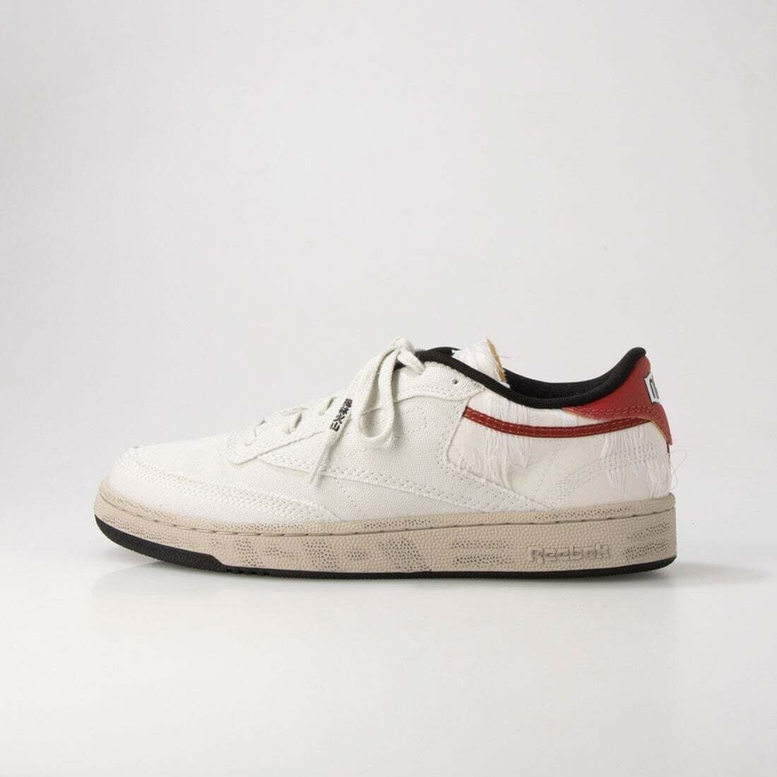 Reebok x Street Fighter Club C 85 RYU Color Off White Red