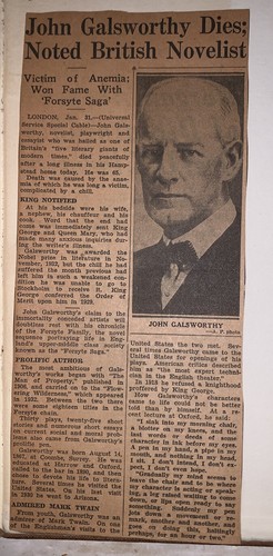 SIGNED, 1 of 315, 1930, 1st, JOHN GALSWORTHY, LOYALTIES, A DRAMA IN THREE ACTS - Picture 12 of 12