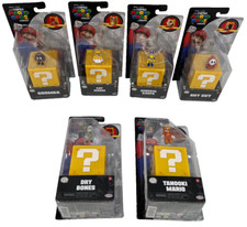 Jakks Pacific Super Mario Bros Movie LOT of x 6 Mini Figures NEW