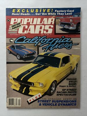 1983 September, Popular Cars Magazine, The 428 Cobra Jet Fords (MH533)